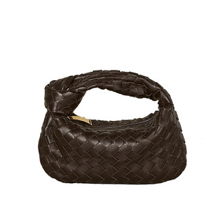 BOTTEGA VENETA 葆蝶家 JODIE系列 女士迷你手提包 609409VCPP5 深巧克力色