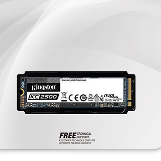 Kingston 金士顿 KC2500 NVMe M.2 固态硬盘 1TB（PCI-E3.0）