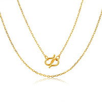 CHJ JEWELLERY 潮宏基 XXG30000341 绫罗足金项链 42cm 2.85g