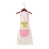 西松屋 XH-1337VJ9oou 儿童饭衣+袖套 皮卡丘灰色粉兜 155cm