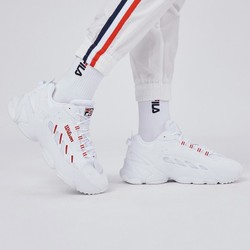 FILA 斐乐 Wilson联名款 F12M031133FWT 男子复古跑鞋