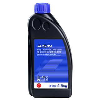AISIN 爱信 LLC 汽车防冻液 红色 -45°C 1.5KG