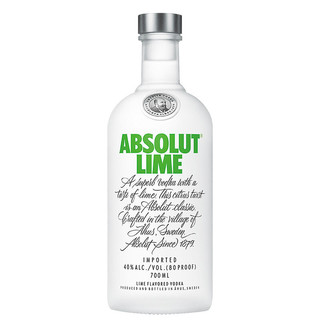 ABSOLUT VODKA 绝对伏特加 伏特加 青柠味 40%vol 700ml