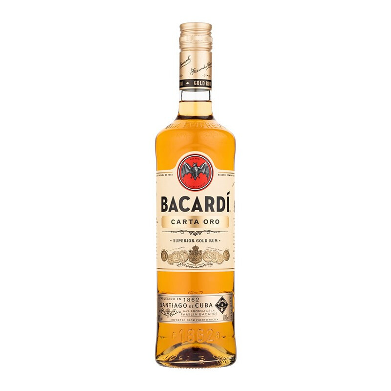 BACARDI 百加得 金朗姆酒 40%vol 750ml