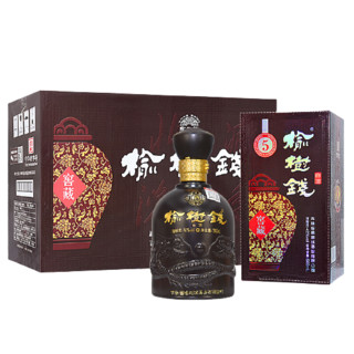 榆树钱 窖藏5 42%vol 浓香型白酒 500ml*6瓶 整箱装