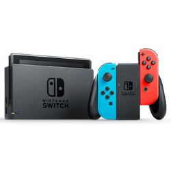 Nintendo 任天堂 日版 Switch游戏主机 续航增强版 红蓝