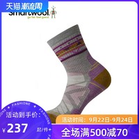 Smartwool Hike女士徒步功能轻量减震短筒袜民族风远足羊毛袜1580