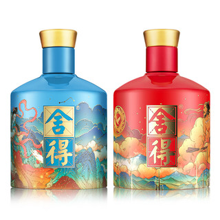 舍得 品味舍得·中国神话人物套装之追天者 52%vol 浓香型白酒 500ml*2瓶 礼盒装