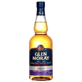 GLEN MORAY 格兰莫雷 经典 波特桶 斯佩塞 单一麦芽威士忌 40%vol 700ml