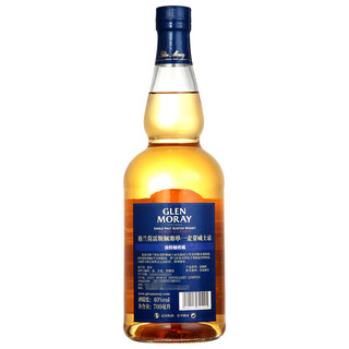 GLEN MORAY 格兰莫雷 经典 波特桶 斯佩塞 单一麦芽威士忌 40%vol 700ml