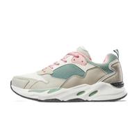 XTEP 特步 女子休闲运动鞋 881218329808 灰绿米 36