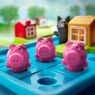 SmartGames Smart Games SmartGames 三只小猪 儿童益智玩具教具桌游 学前系列 3-6岁
