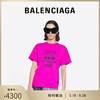 BALENCIAGA巴黎世家21秋季新品女士高性能平纹修身时尚休闲T恤