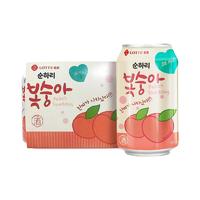 LOTTE 乐天 顺和利 气泡调制酒 桃子味 355ml*6罐