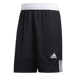 adidas 阿迪达斯 运动裤男裤 2021春夏时尚新款双面穿五分裤 舒适篮球短裤