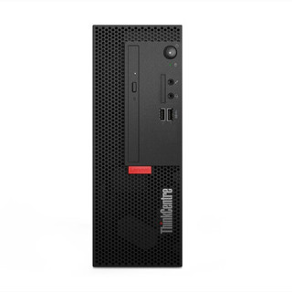 Lenovo 联想 ThinkCentre M720e 23英寸 商用台式机 黑色 (酷睿i3-9100、核芯显卡、4GB、128GB SSD+1TB HDD、风冷)