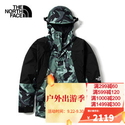 THE NORTH FACE 北面 TheNorthFace北面冲锋衣男情侣款硬壳防水防风夹克外套5B39 5B3936D L