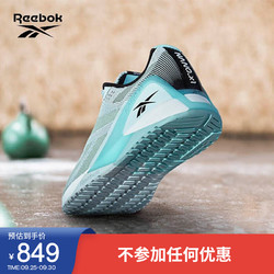Reebok 锐步 吉克隽逸同款 运动健身 Nano X1女子低帮训练鞋 FX3250_蓝色/黑色 36