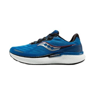 saucony 索康尼 TRIUMPH系列 胜利 19 男子跑鞋 S20678-30 宝兰白 42