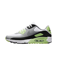 NIKE 耐克 Air Max 90 G 男子高尔夫鞋 CU9978-104 黑色/灰色/绿色 47.5