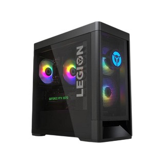 LEGION 联想拯救者 刃7000P 2021款 五代锐龙版 游戏台式机 黑色 (锐龙R7-5800、RTX 3060 12G、16GB、512GB SSD、风冷)