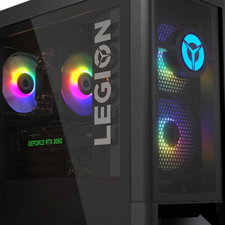 LEGION 联想拯救者 刃7000P 2021款 五代锐龙版 游戏台式机 黑色 (锐龙R7-5800、RTX 3060 12G、16GB、512GB SSD、风冷)