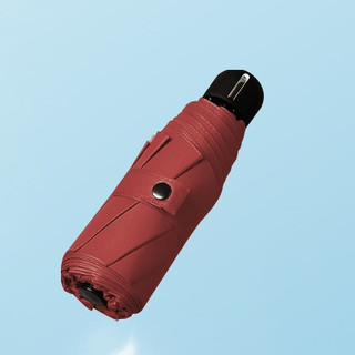 MAYDU 美度 M5523 8骨晴雨伞 降红色