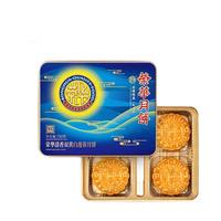 ronghua 荣华 清香双黄白莲蓉月饼 750g 礼盒装