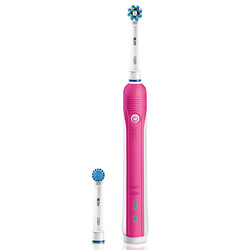 Oral-B 欧乐-B D16 电动牙刷 天空蓝+樱花粉 双支礼盒装