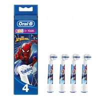 Oral-B 欧乐-B EB10-4 儿童电动牙刷刷头 4支装 蜘蛛侠款