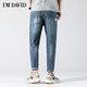 I’M DAVID #K806-3 男士牛仔裤