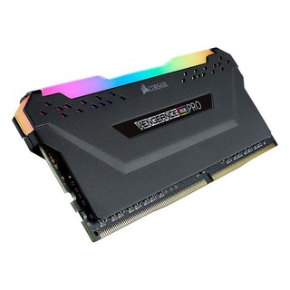 USCORSAIR 美商海盗船 复仇者RGB PRO系列 DDR4 3000MHz RGB 台式机内存 灯条 黑色  64GB 32GBx2 CMW64GX4M2D3000C16