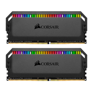 USCORSAIR 美商海盗船 统治者系列 DDR4 3000MHz RGB 台式机内存 灯条 黑色 32GB 16GB*2 CMT32GX4M2C3000C15