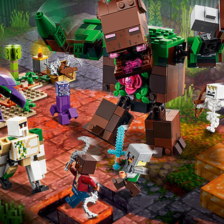 LEGO 乐高 Minecraft我的世界系列 21176 丛林憎恶