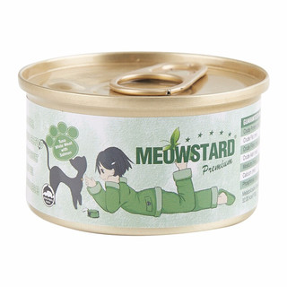 MeowStard 喵达 吞拿鱼白身混合口味 猫罐头 80g*24罐