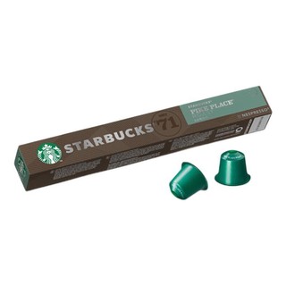 STARBUCKS 星巴克 Nespresso Original系统 派克市场咖啡胶囊 10颗/条