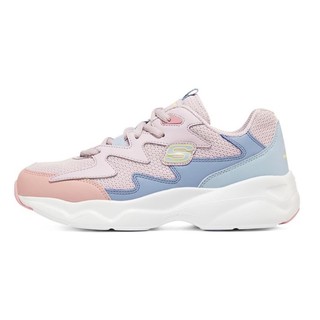 SKECHERS 斯凯奇 D'LITES系列 D'lites Airy 女子跑鞋 896041/MVBL 豆沙色/蓝色 38