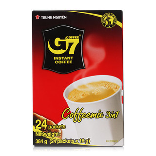 G7 COFFEE 中原咖啡 三合一 速溶咖啡 384g