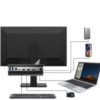 Innocn 联合创新 27英寸4K显示器IPS广色域 Type-C65W HDR400旋转升降 出厂校色 专业设计办公电脑 27C1U