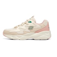 SKECHERS 斯凯奇 D'LITES系列 D'lites Airy 女子跑鞋 896041/OFPK 米白色 37.5