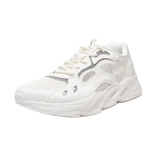 XTEP 特步 男子休闲运动鞋 980219320201 白色 45