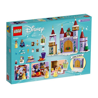 LEGO 乐高 Disney Princess迪士尼公主系列 43180 美女与野兽贝儿的冬季城堡庆典