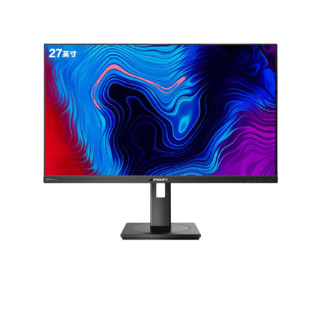 PHILIPS 飞利浦 279P1 27英寸液晶显示器（4K、Type-c、90W供电、60Hz）