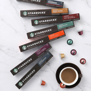 STARBUCKS 星巴克 Nespresso 咖啡胶囊组合装 8口味 80粒