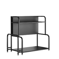 HEGII 恒洁 HMP918-20-2-040B-BC 太空铝厨房置物架 40*21*40cm