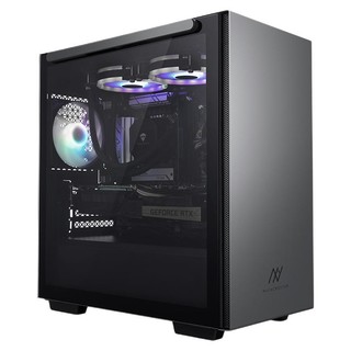 MACHENIKE 机械师 创物者 M25T3D4 商用台式机 灰色（酷睿i5-11400、GT 730、16GB、512GB SSD、风冷）