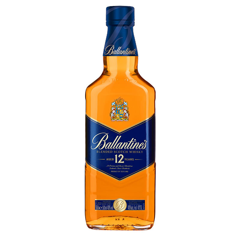 Ballantine's 百龄坛 12年苏格兰威士忌 40%vol 500ml