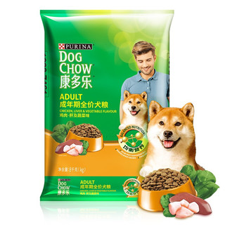 DOG CHOW 康多乐 鸡肉肝蔬菜味全犬成犬狗粮