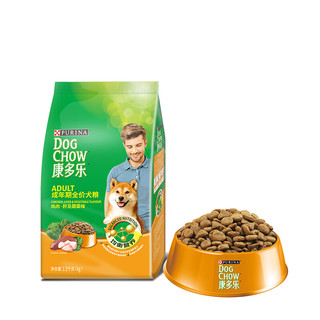 DOG CHOW 康多乐 鸡肉肝蔬菜味全犬成犬狗粮 1.5kg