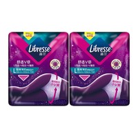 Libresse 薇尔 舒适V感极薄棉柔裤型卫生巾 L码 1片*2